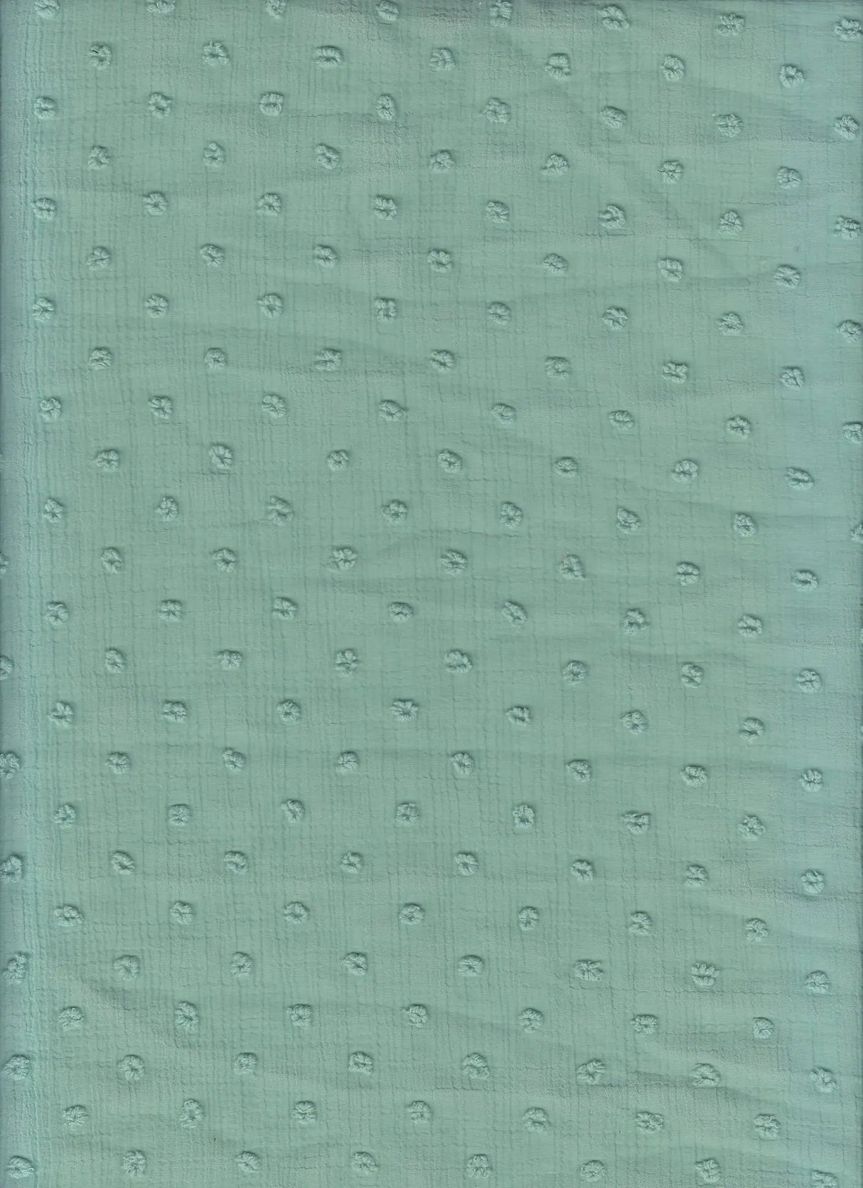 Waffle Swiss Dot Chiffon Fabric 100% Polyester 59/60? Wide