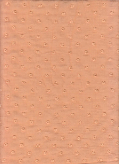 Waffle Swiss Dot Chiffon Fabric 100% Polyester 59/60? Wide