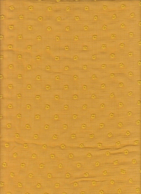 Waffle Swiss Dot Chiffon Fabric 100% Polyester 59/60? Wide