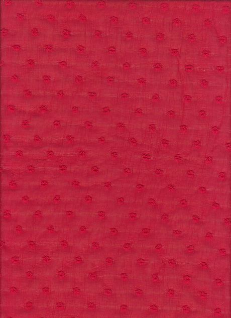 Waffle Swiss Dot Chiffon Fabric 100% Polyester 59/60? Wide