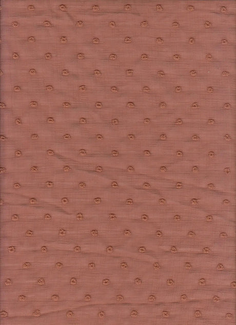 Waffle Swiss Dot Chiffon Fabric 100% Polyester 59/60'' Wide