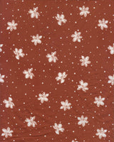 1 Yard Ditsy Floral DTY Brushed Knit Fabric Soft Stretch Polyester Spandex 58/60 Inches Wide