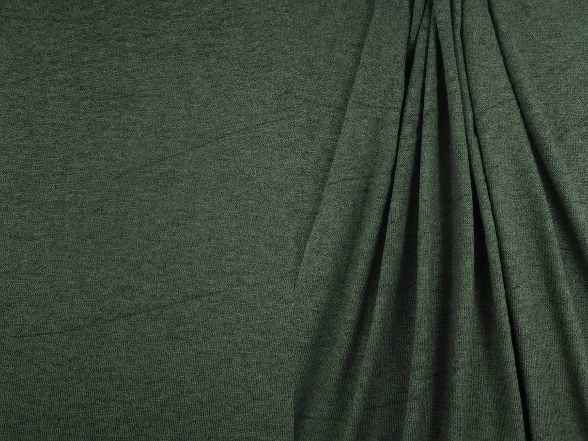 1 Yard Two Tone Sweater Knit Fabric, 58/60'' Wide Rayon Polyester Nylon Blend