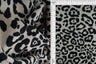 French Terry Animal Print Jaguar Cheetah Leopard Knit Fabric 1 Yard Soft Stretch 58/60" Wide