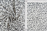 1 Yard French Terry Knit Fabric Animal Print 58/60" Width