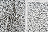 French Terry Animal Print Knit Fabric 1 Yard Soft Stretch Cozy Material 58/60" Wide