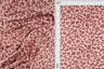 French Terry Animal Print Knit Fabric 1 Yard Soft Stretch Cozy Material 58/60" Wide