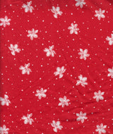 1 Yard Ditsy Floral DTY Brushed Knit Fabric Soft Stretch Polyester Spandex 58/60 Inches Wide