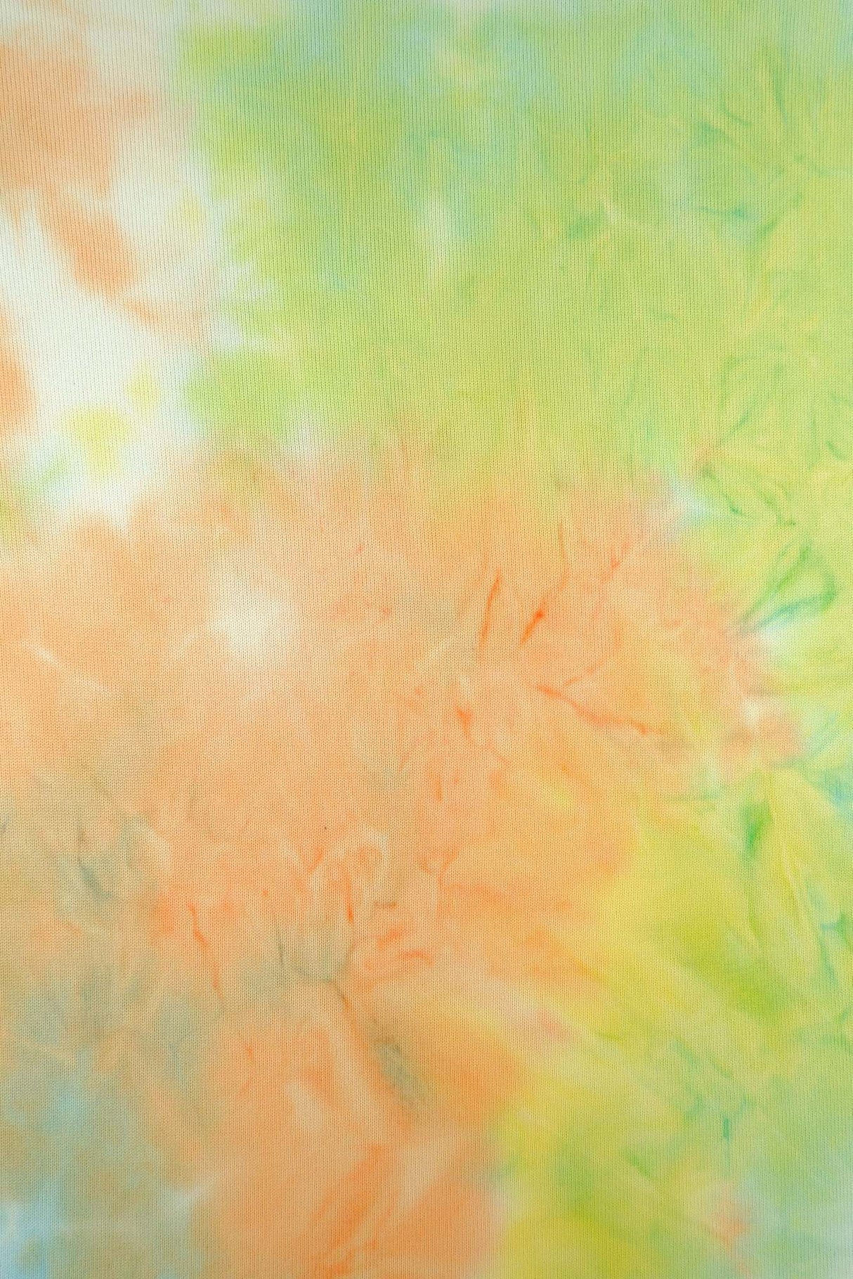 1 Yard Cashmere Sweater Tie Dye Fabric 190 GSM Polyester Spandex Blend 58/60" Width