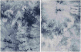 1 Yard Rayon Spandex Jersey Knit Fabric Real Tie Dye Print 58/60" Width