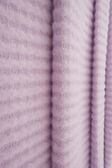 1 Yard Waffle Brushed Solid Fabric, 58/60'' Wide Polyester Rayon Spandex Blend
