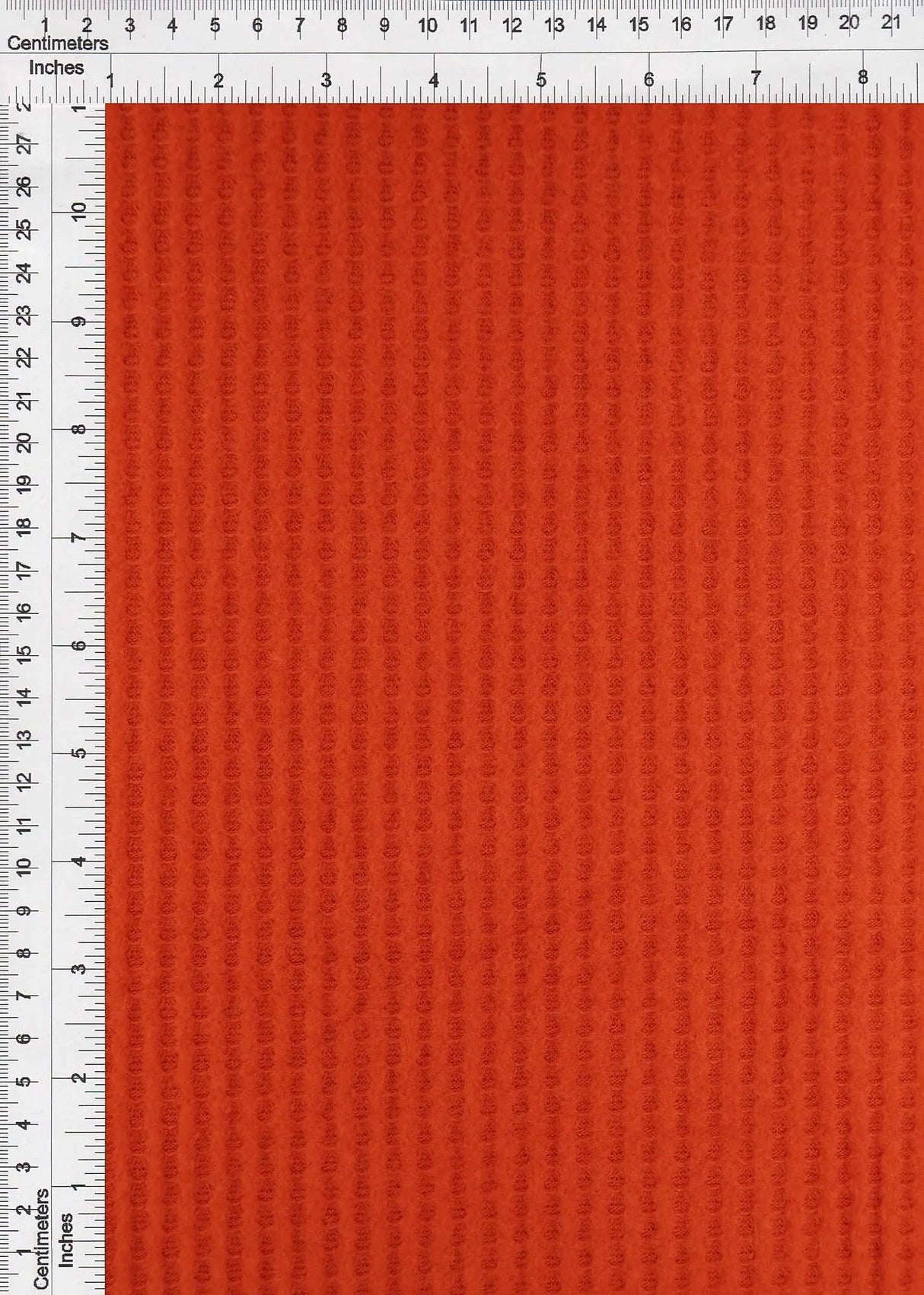 1 Yard Brushed Waffle Knit Solid Fabric 58/60"
