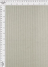 1 Yard Waffle Brushed Solid Fabric, 58/60? Wide Polyester Rayon Spandex Blend