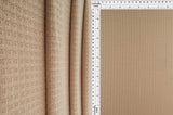 1 Yard Waffle Solid Knit Fabric, 58/60? Wide Polyester Rayon Spandex Blend