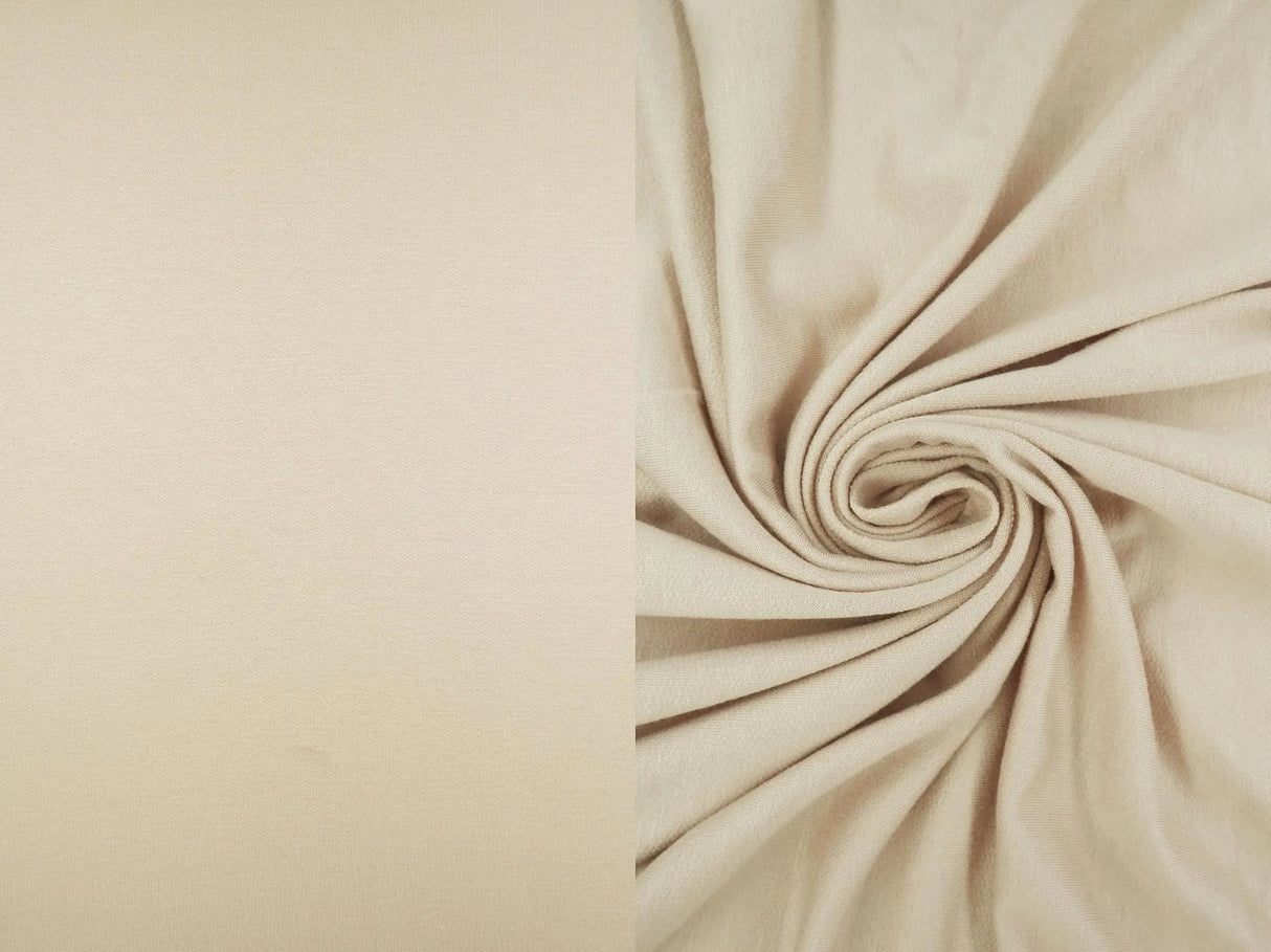 1 Yard Rayon Spandex French Terry Stretch Knit Fabric 58 Inch Wide