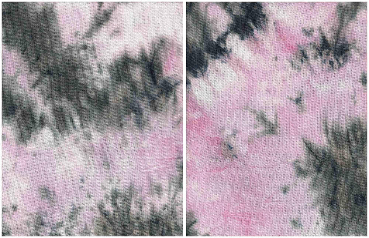 1 Yard Brushed Tie Dye Sweater Knit Fabric Soft Stretch 58/60" Width