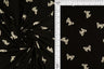 1 Yard DTY Brushed Butterfly Print Fabric 170 GSM Polyester Spandex Blend 58/60" Width