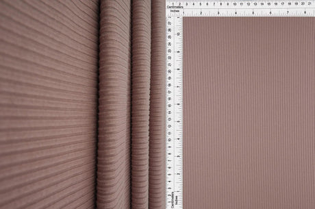 1 Yard 4x2 Yummy Rib Solid Knit Fabric, 58/60'' Wide Polyester Spandex Blend