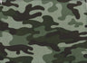 1 Yard DTY Brushed Camo Print Fabric 170 GSM Polyester Spandex Blend 58/60" Width