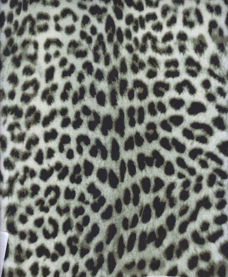 1 Yard French Terry Knit Fabric Animal Print Soft Stretch 58/60" Width
