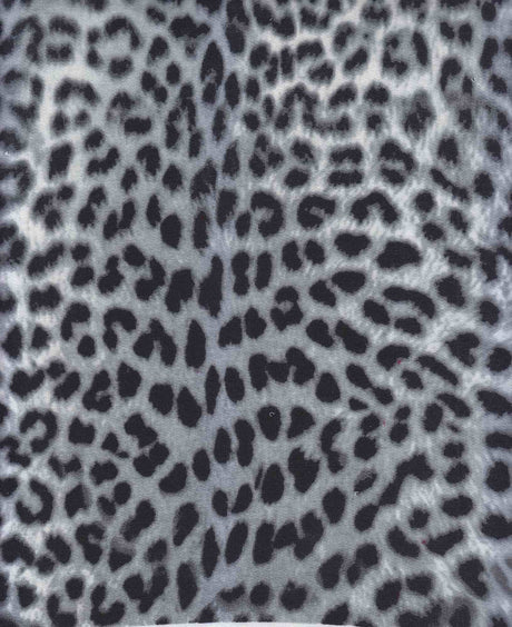 French Terry Animal Print Knit Fabric 1 Yard Soft Stretch Cozy 58/60" Wide