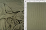 8x3 Yummy Rib Solid Knit Fabric 58/60" Wide Perfect for Loungewear & Casualwear