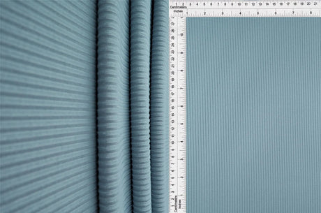 1 Yard 4x2 Yummy Rib Knit Fabric 170 GSM, 58/60'' Wide Polyester Spandex Blend