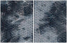 1 Yard Polyester Spandex Honeycomb Knit Real Tie Dye Fabric 58/60" Width