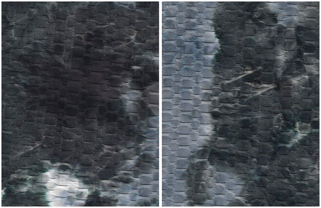 1 Yard Honeycomb Knit Real Tie Dye Stretch Fabric 58/60 Inch Wide