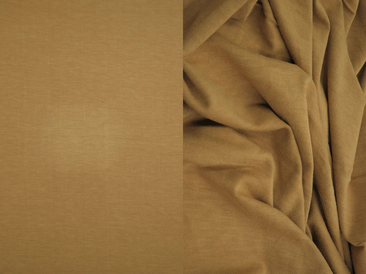 Vortex Washed Jersey Solid Fabric 1 Yard Soft Stretch Smooth Drape 58/60" Wide