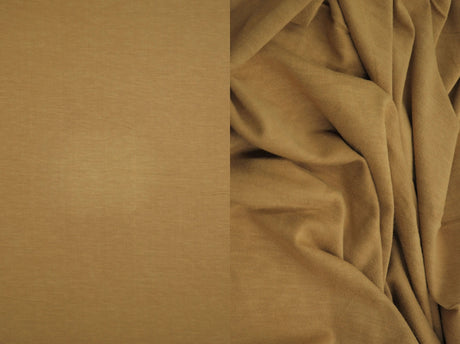 1 Yard Vortex Washed Jersey Solid Fabric, 58/60'' Wide Rayon Spandex Blend