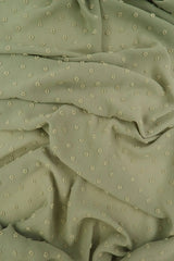 Waffle Swiss Dot Chiffon Fabric 100% Polyester 59/60'' Wide