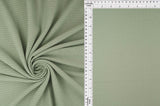 1 Yard 4x2 Rib Solid Knit Fabric, 52/54'' Wide Polyester Rayon Spandex Blend