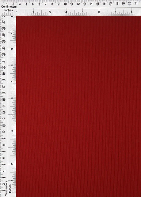 1 Yard 2x1 Yummy Rib Solid Knit Fabric, 58/60? Wide Polyester Spandex Blend