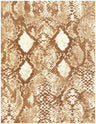 DTY Brushed Snake Skin Print Knit Fabric 1 Yard Soft Stretch Lightweight 58/60" Wide