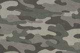 1 Yard Rayon Spandex Jersey Camouflage Print Stretch Fabric 58/60 Inch Wide