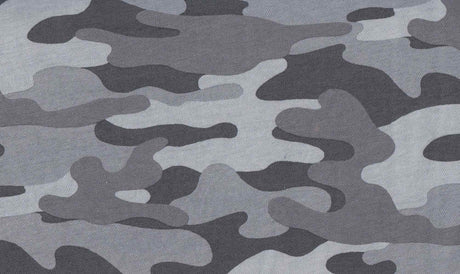1 Yard Rayon Spandex Jersey Camouflage Print Stretch Fabric 58/60 Inch Wide