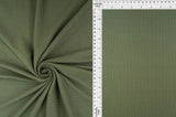 Solid Color 4x2 Rib Knit Fabric Great Stretch 58/60" Wide for Comfort Wear & Fashion Design