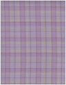 1 Yard Knit Jacquard Plaid Fabric 230 GSM Polyester Rayon Spandex Blend 58/60" Width