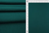 1 Yard 4x2 Yummy Rib Knit Fabric 170 GSM, 58/60'' Wide Polyester Spandex Blend