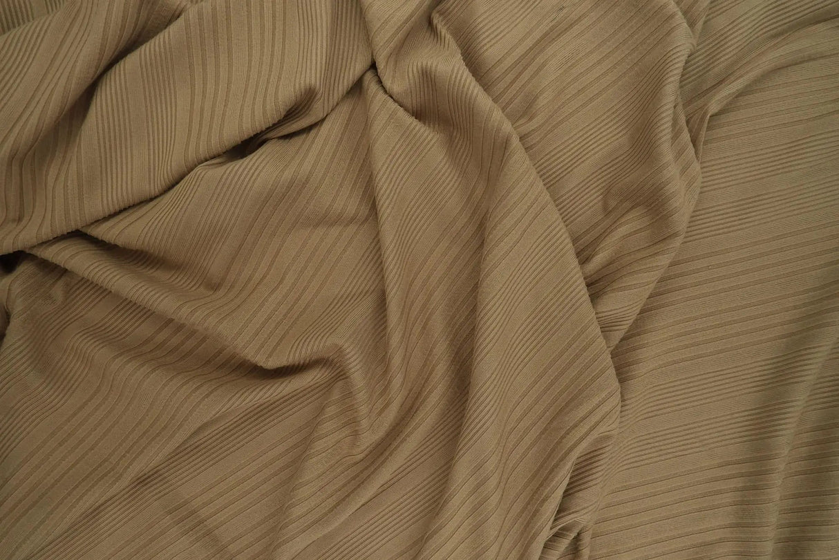 Soft Variegated Yummy Rib Knit Stretch Fabric, 89% Polyester 11% Spandex, 58/60'' Wide