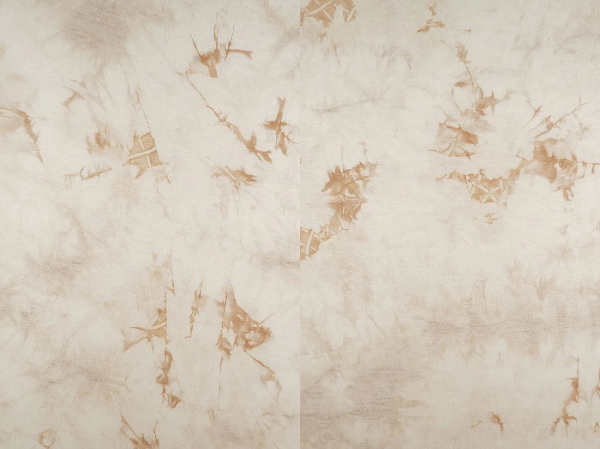 1 Yard Rayon Spandex Jersey Knit Fabric Real Tie Dye Print 58/60" Width