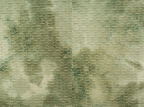 1 Yard Honeycomb Knit Real Tie Dye Stretch Fabric 58/60 Inch Wide