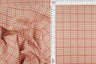 Double Knit Jacquard Plaid Fabric 1 Yard Medium Weight Soft Stretch 58/60" Wide