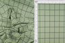 Double Knit Jacquard Plaid Fabric 1 Yard Medium Weight Soft Stretch 58/60" Wide