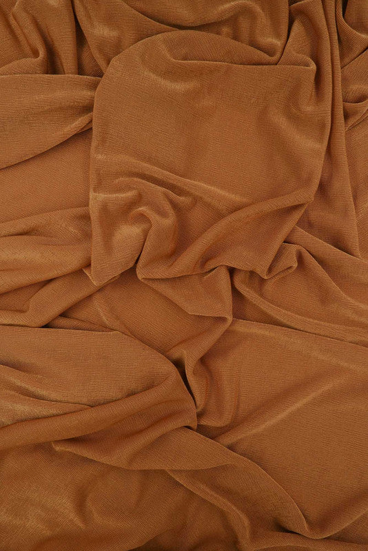 1 Yard Slinky Rib Knit Fabric 1x1 Solid Polyester Spandex Stretch 52/54 Inches