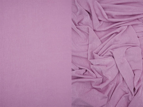 1 Yard Slinky Rib Knit Fabric 1x1 Solid Polyester Spandex Stretch 52/54 Inches