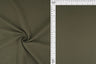 1 Yard 4x2 Rib Solid Knit Fabric, 52/54'' Wide Polyester Rayon Spandex Blend