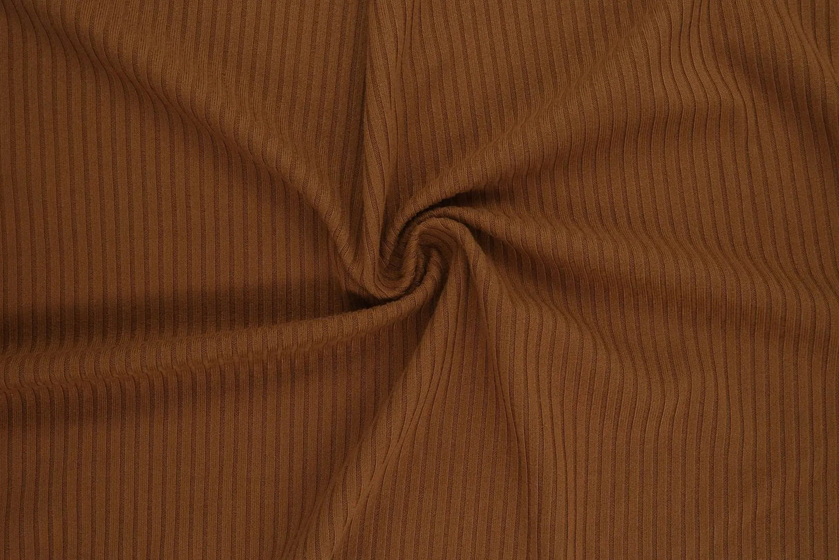 1 Yard 4x2 Yummy Rib Solid Knit Fabric, 58/60'' Wide Polyester Spandex Blend