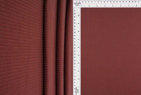 1 Yard 4x2 Yummy Rib Solid Knit Fabric, 58/60'' Wide Polyester Spandex Blend